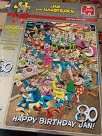 Jan van Haasteren “ 80 jaar”, Hobby en Vrije tijd, Denksport en Puzzels, Ophalen of Verzenden, 500 t/m 1500 stukjes, Zo goed als nieuw