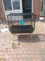 Knaagdierkooi met toebehoren, Ophalen, Kooi, Gebruikt, 60 tot 90 cm