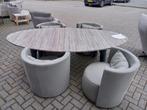Tuinset passe-partout  l "happy-fix"  "sanga" opruiming, Ophalen of Verzenden, Nieuw, Stoel