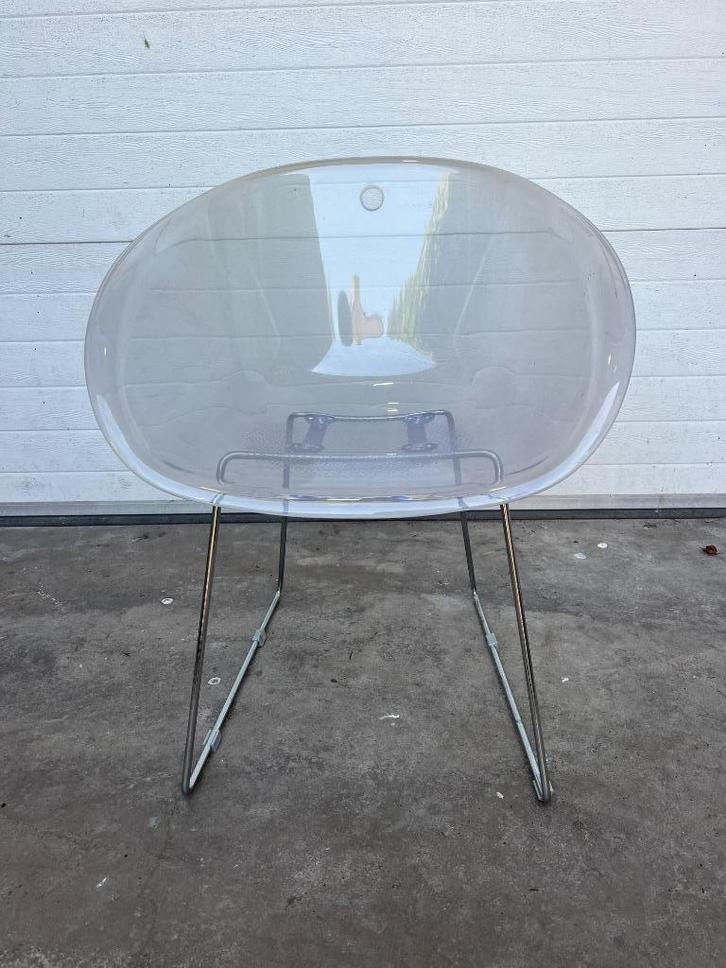 Vier Pedrali stoelen, Huis en Inrichting, Stoelen, Gebruikt, Vier, Kunststof, Metaal, Overige kleuren, Ophalen