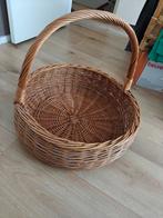 Pitriet mand 50cm breed, Ophalen, Rond, Riet