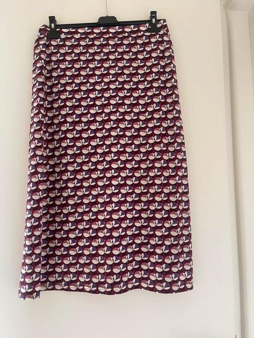 Studio Anneloes travelstof rok, Kleding | Dames, Rokken, Zo goed als nieuw, Maat 34 (XS) of kleiner, Rood, Onder de knie, Verzenden