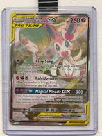 Gardevoir & Sylveon GX Tag Team, Ophalen of Verzenden, Zo goed als nieuw, Losse kaart