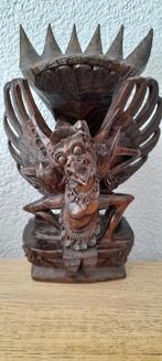 kleine  Garuda 11cm coromandelhout bali, Antiek en Kunst, Verzenden