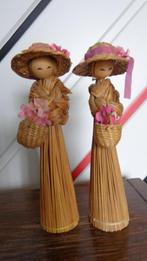 Vintage poppen van stro, Ophalen, Gebruikt, Pop
