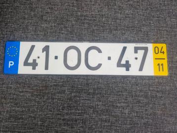 Kentekenplaat Portugal nummerbord Nummerplaat License plate beschikbaar voor biedingen