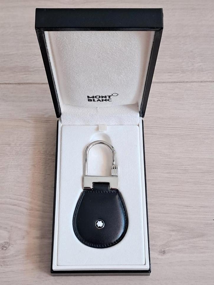 Montblanc Zwarte Sleutelhanger 104508, Verzamelen, Sleutelhangers, Nieuw, Merk, Ophalen of Verzenden