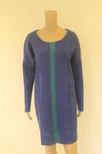 Rossini blauw/groene suedine jurk maat 38, Maat 38/40 (M), Blauw, ., Ophalen of Verzenden