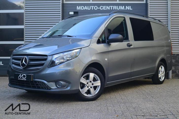 Mercedes-Benz Vito 114 CDI Lang Dubbele Cabine Comfort| Came, Auto's, Bestelauto's, Bedrijf, Te koop, ABS, Achteruitrijcamera
