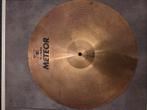 Meinl Meteor brass crash 18 inch, Muziek en Instrumenten, Ophalen of Verzenden, Gebruikt, Drums of Percussie