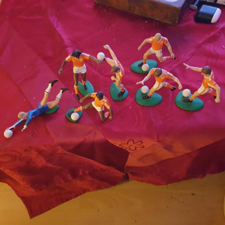 88 EK Poppetjes incl. Rijkaard, van Basten, Gullit, Koeman, Verzamelen, Sportartikelen en Voetbal, Gebruikt, Beeldje of Poppetje