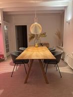 Zuiver feston eetkamer stoelen 4 stuks grijs, Huis en Inrichting, Stoelen, Ophalen, Zo goed als nieuw, Vier, Stof