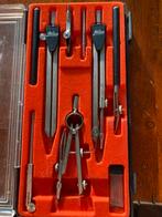 Vintage complete originele passerset merk Atlas in orig doos, Antiek en Kunst, Ophalen