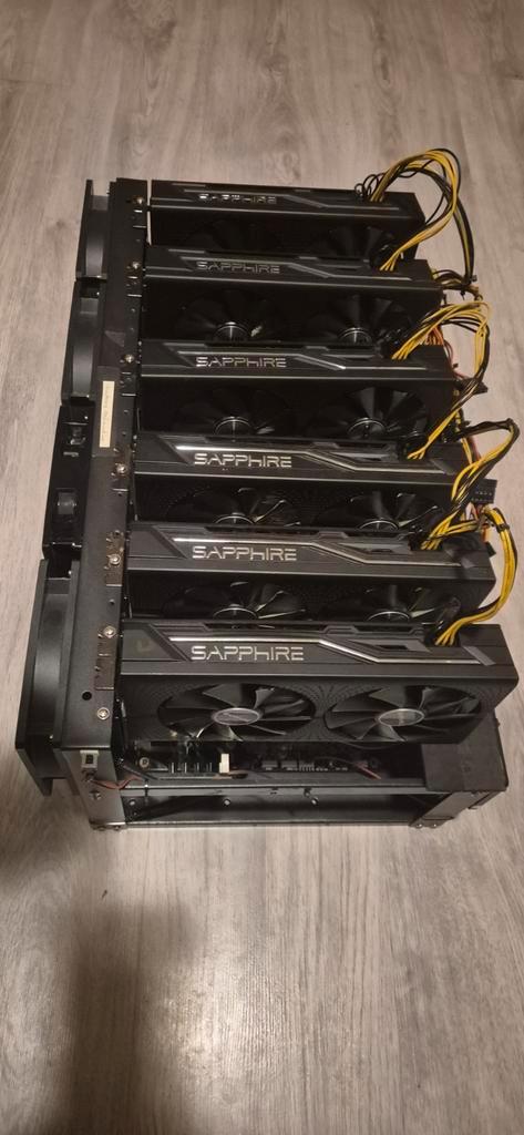 Mining rig compleet, Computers en Software, Servers, Ophalen of Verzenden