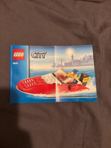 Lego City 4641 - Speedboot beschikbaar voor biedingen
