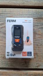 Ferm LDM1002 digitale laser Afstandsmeter 20 meter NIEUW!, Info@fermwerk.nl, Nieuw, Ophalen of Verzenden, Ferm