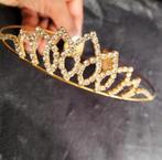 Tiara haaraccessoire goudkleurig dames, Sieraden, Tassen en Uiterlijk, Ophalen of Verzenden, Nieuw, Overige typen