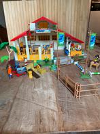 Playmobil 4190 Manege met Paarden & Pony, Kinderen en Baby's, Speelgoed | Playmobil, Ophalen of Verzenden, Gebruikt, Complete set