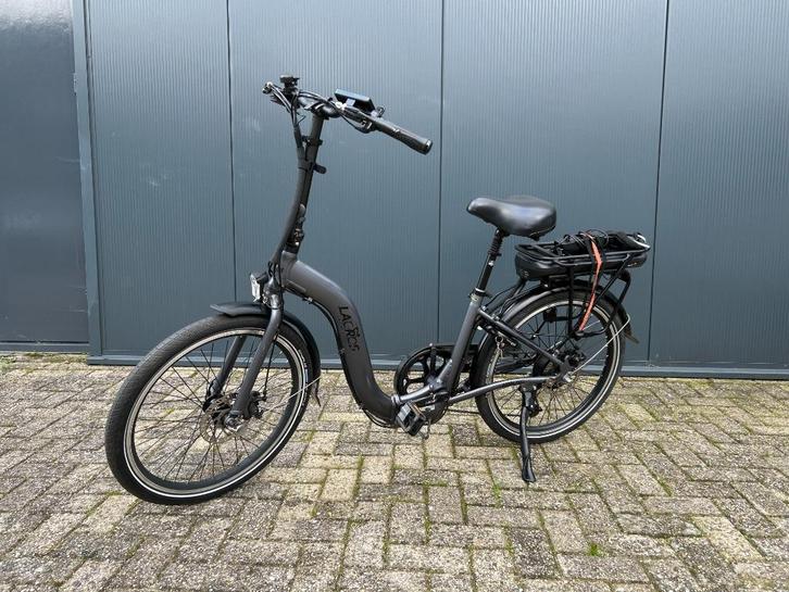 Lacros Ambling A200 XL elektrische vouwfiets - grijs, Fietsen en Brommers, Fietsen | Vouwfietsen, Zo goed als nieuw, Heren, Overige merken