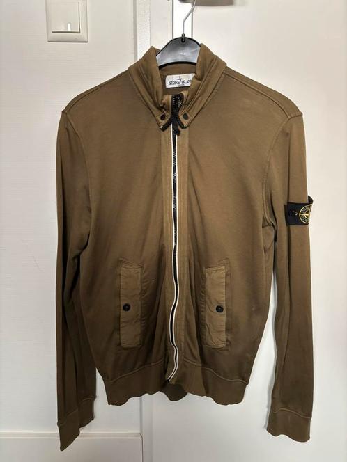 Stone Island Vest maat L, Kleding | Heren, Truien en Vesten, Gedragen, Maat 52/54 (L), Groen, Ophalen of Verzenden