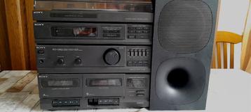 Sony Stereo Deck Receiver met Subwoofer beschikbaar voor biedingen