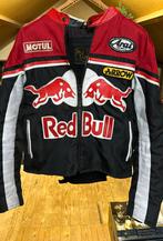 Retro RedBull motorjas, Motoren, Kleding | Motorkleding, Heren, Jas | leer, RedBull motorjas textiel/leer maat XL retro, Tweedehands