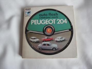 Mooi boekje Peugeot 204  1967 beschikbaar voor biedingen