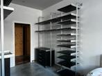 Rimadesio kledingkast/ garderobe systeem- Wengé & Aluminium, Ophalen, Gebruikt, 25 tot 50 cm, 200 cm of meer
