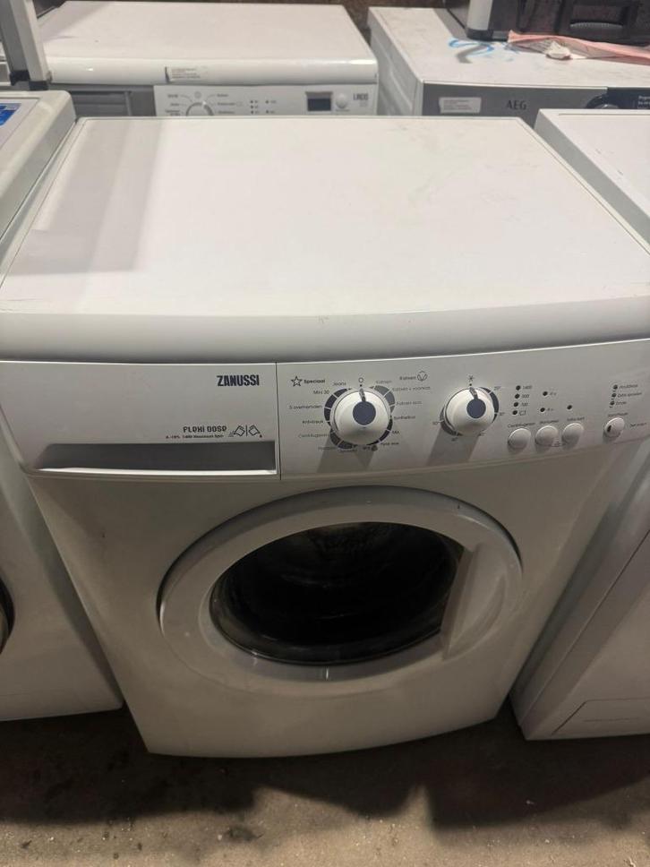 Zanussi Wasmachine schoon garantie bezorging, Witgoed en Apparatuur, Wasmachines, Gebruikt, Voorlader, 6 tot 8 kg, 85 tot 90 cm