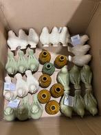 Doos decoratie vogels en vaasjes, Ophalen, Steen, Overige kleuren, Geen