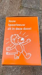 De oranje spaarleeuw van de ING Nieuw in doos, Ophalen of Verzenden, Nieuw, Dier