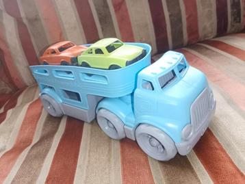 Green Toys Vrachtwagen met 2 Auto's - Eco Speelgoed beschikbaar voor biedingen