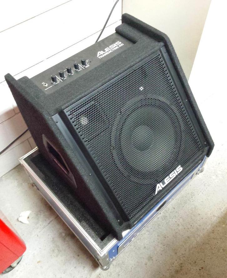 Alesis Transactive 400 Drumversterker/monitor, Muziek en Instrumenten, Versterkers | Keyboard, Monitor en PA, Zo goed als nieuw