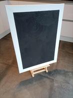 Zwart/wit modern schilderij 60x80 cm, Ophalen of Verzenden