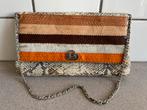 Prachtige slangenleer tas tasje vintage retro, Sieraden, Tassen en Uiterlijk, Tassen | Damestassen, Ophalen of Verzenden, Zo goed als nieuw