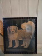 Schilderij van een hond in lijst, Ophalen