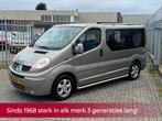 Renault Trafic 2.5 dCi T27 L1H1 DC AUTOMAAT! INVALIDEVERVOER, Stof, Gebruikt, Zwart, Renault