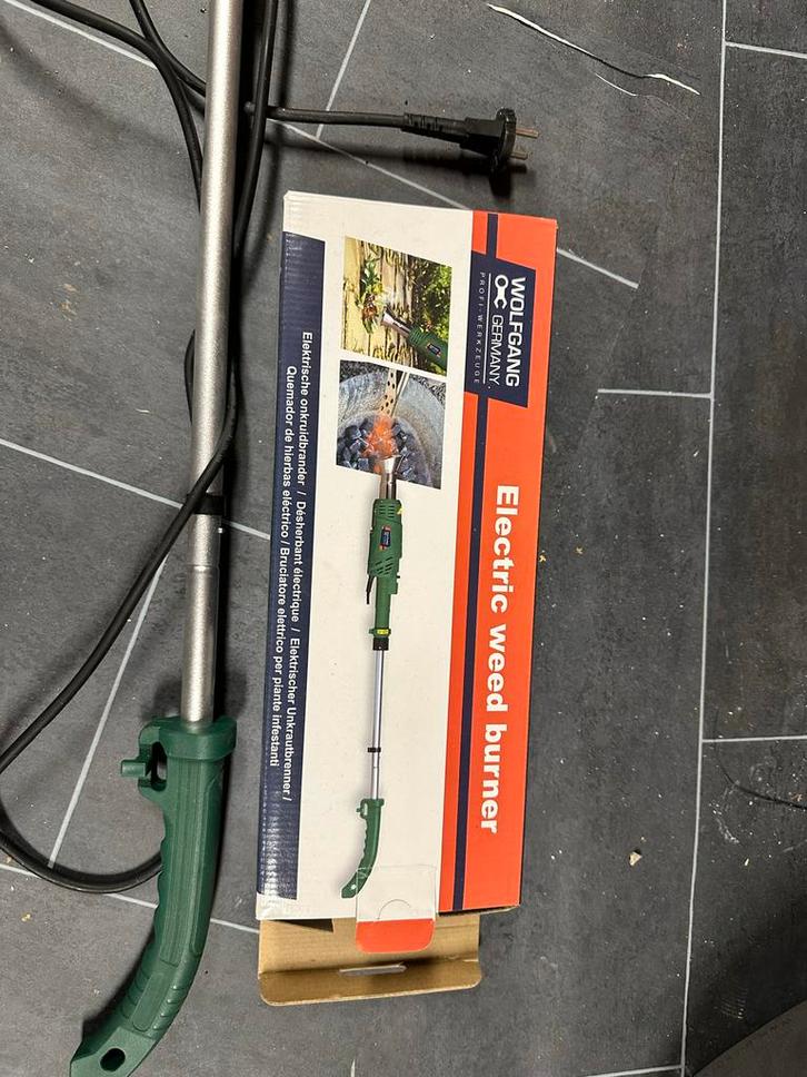 Wolfgang Elektrische Onkruidbrander - Nieuw in doos, Tuin en Terras, Onkruidbranders, Nieuw, Ophalen of Verzenden