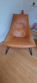 Leren fauteuil Beal, Huis en Inrichting, Fauteuils, Ophalen, Gebruikt, Landelijk, 75 tot 100 cm