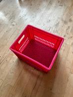 Mooie roze stevige fietskrat, Ophalen, Zo goed als nieuw