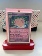 Reverse holo Clefable 036/165 - Mew ex - Pokémonkaart, Ophalen of Verzenden, Zo goed als nieuw, Losse kaart