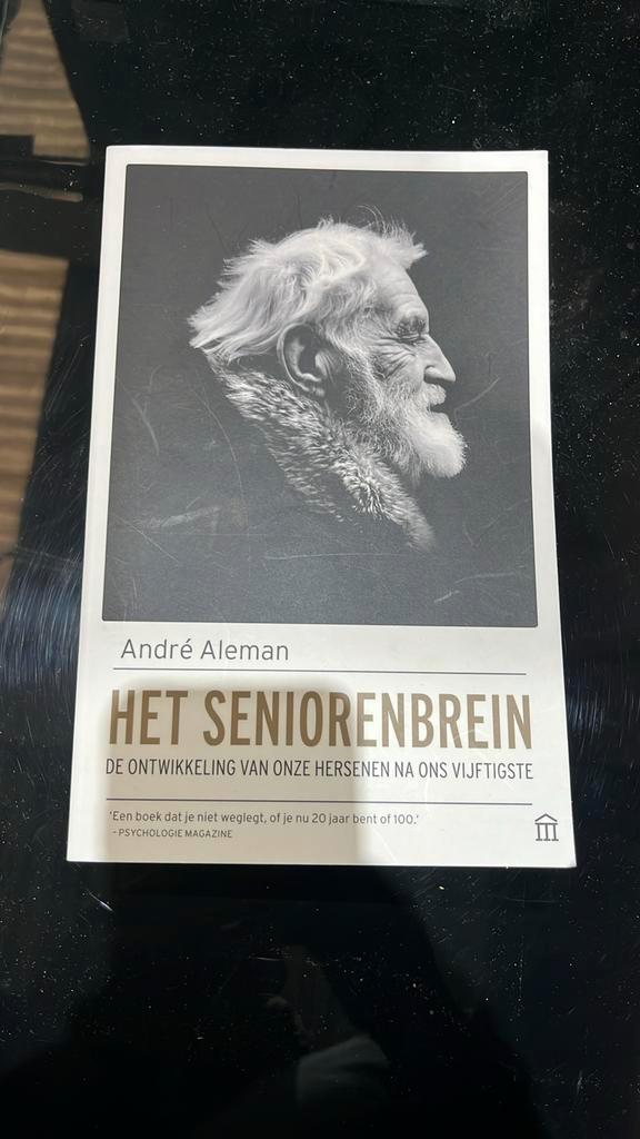 André Aleman - Het seniorenbrein, Boeken, Psychologie, Zo goed als nieuw, Ophalen of Verzenden