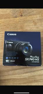 Canon PowerShot SX740HS Lite Zwart, Audio, Tv en Foto, Fotocamera's Digitaal, Ophalen, Nieuw, Canon, 8 keer of meer