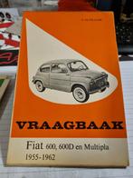 Vraagbaak Fiat 600 600D Multipla, Ophalen of Verzenden