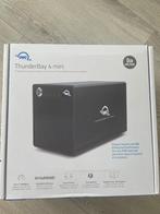OWC ThunderBay 4 Mini behuizing (Thunderbolt 2) + TB3 adapt, Ophalen of Verzenden, Zo goed als nieuw