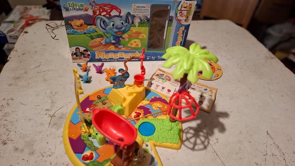 Muizenval spel, Drie of vier spelers, Ophalen of Verzenden, Gebruikt, Hasbro Gaming