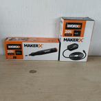 Worx MakerX Dremel Set – Nieuw in Doos (WX739.9 + WA7160 Hub, Ophalen of Verzenden, Zo goed als nieuw