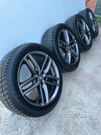 Audi A6 q3 Volkswagen skoda velgen 18 inch met winterbanden, Auto-onderdelen, 18 inch, 245 mm, Banden en Velgen, Winterbanden