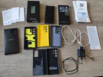 Samsung S23 Ultra 512 GB + Charger +4 Hoesjes + Bundle extra beschikbaar voor biedingen