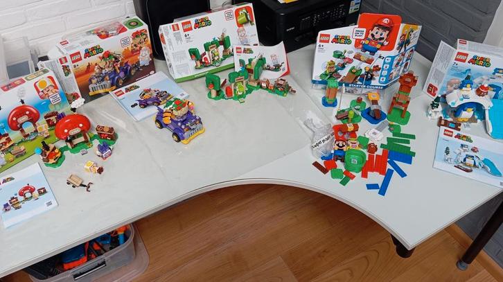 Sinterklaas tip: Super Mario Bros lego, Kinderen en Baby's, Speelgoed | Duplo en Lego, Zo goed als nieuw, Ophalen of Verzenden